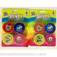 Scentos Dough Double Pack of the 4-pack Total 8 B01N80SMR2
